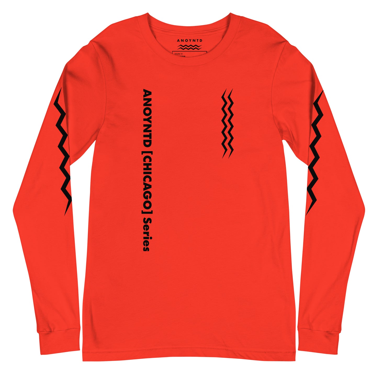 ANOYNTD [CHICAGO] Series Unisex Long Sleeve Tee