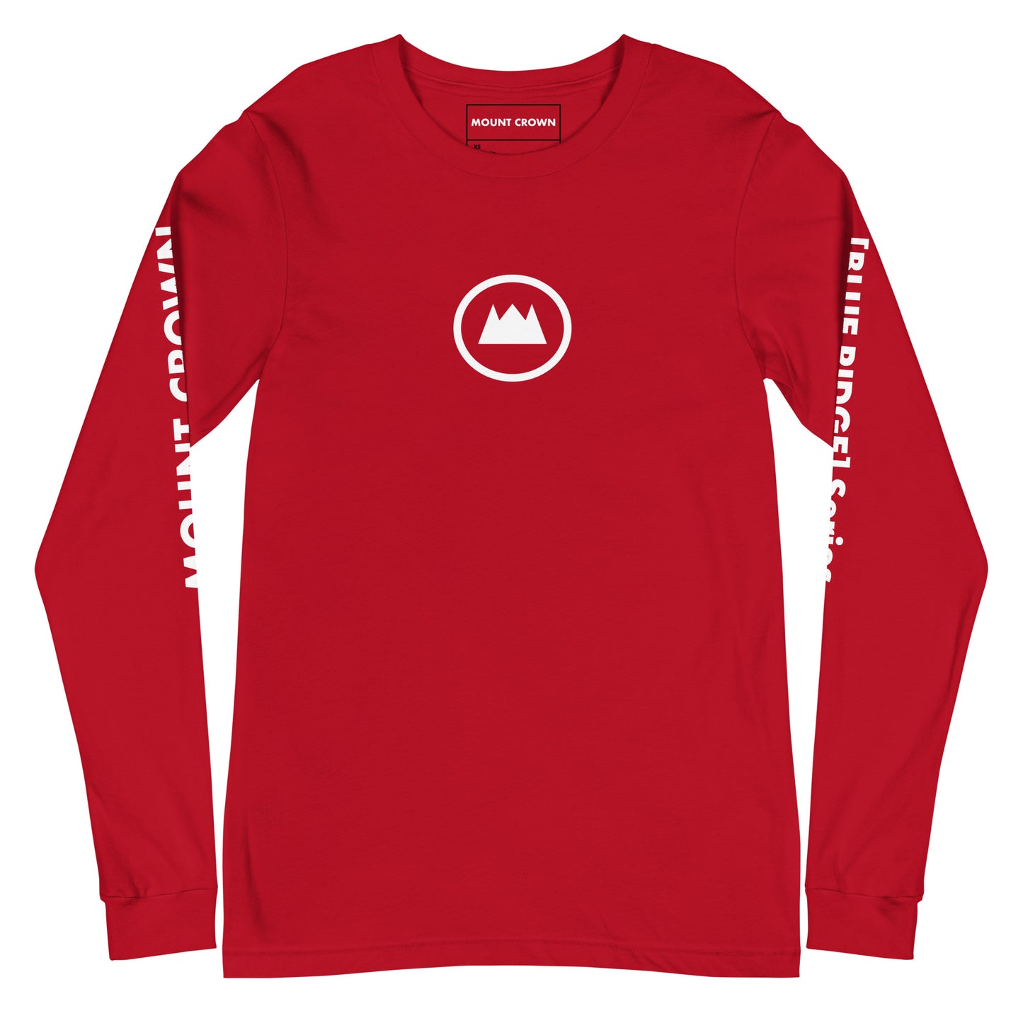 MOUNT CROWN [BLUE RIDGE] Series Unisex Long Sleeve Tee