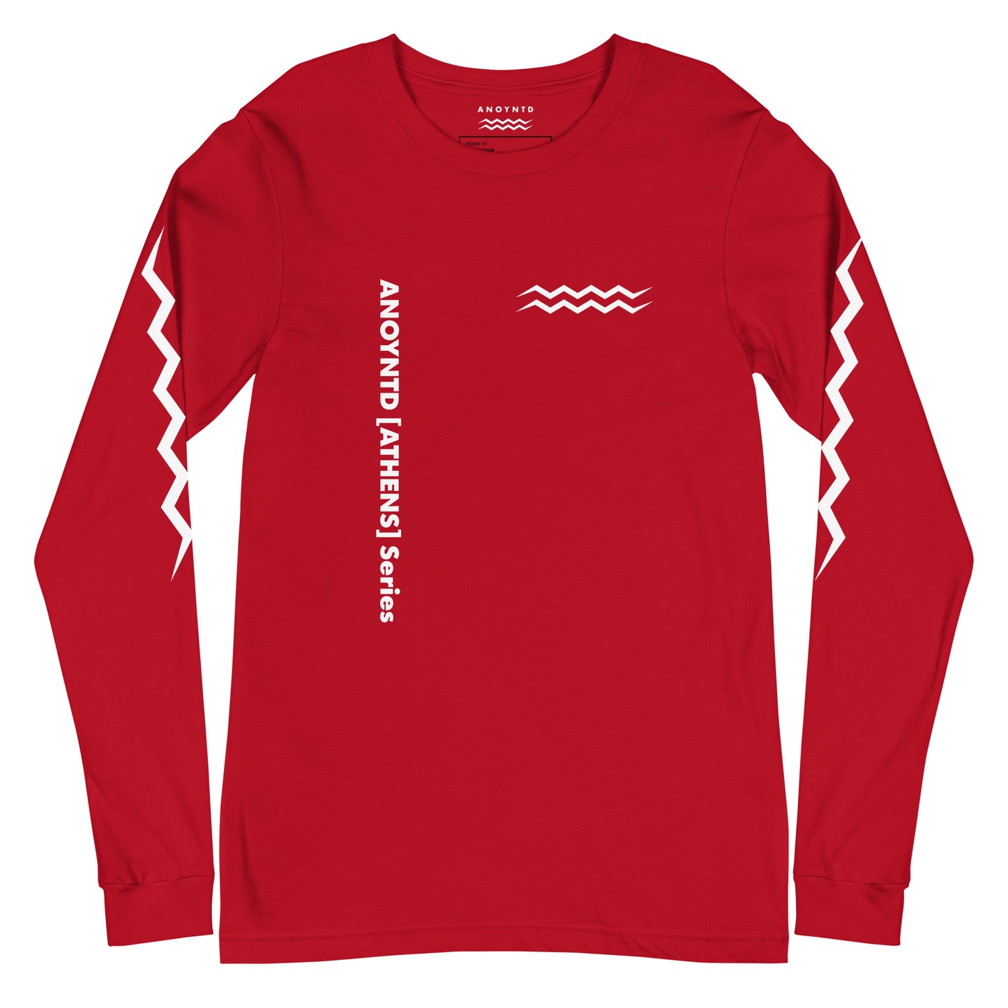 ANOYNTD [ATHENS] Series Unisex Long Sleeve Tee