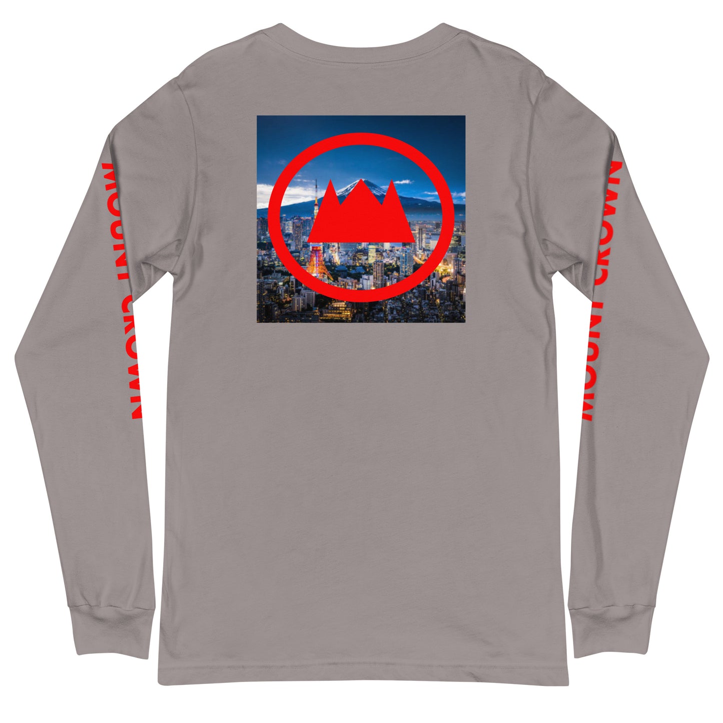 MOUNT CROWN Tokyo Series Unisex Long Sleeve Tee