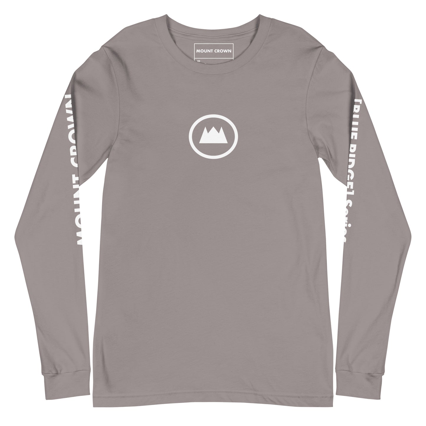 MOUNT CROWN [BLUE RIDGE] Series Unisex Long Sleeve Tee