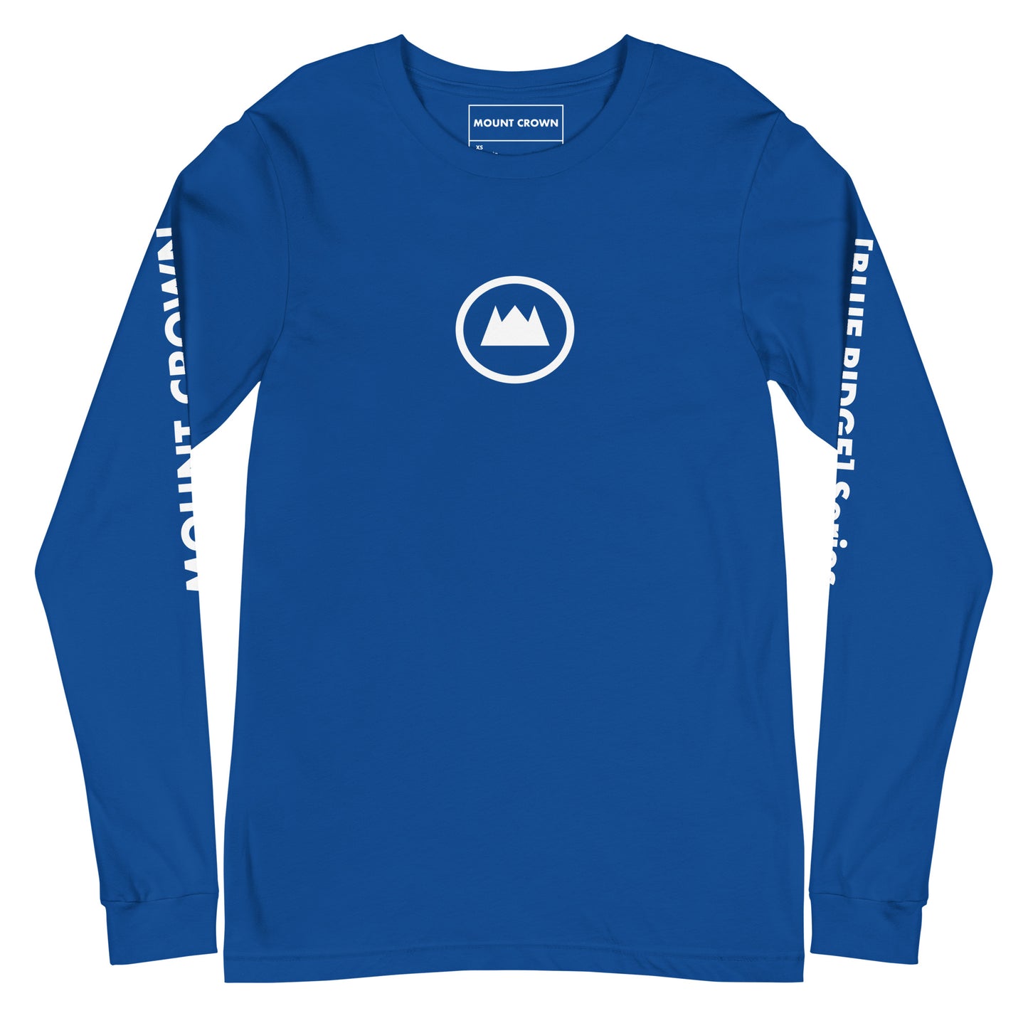 MOUNT CROWN [BLUE RIDGE] Series Unisex Long Sleeve Tee