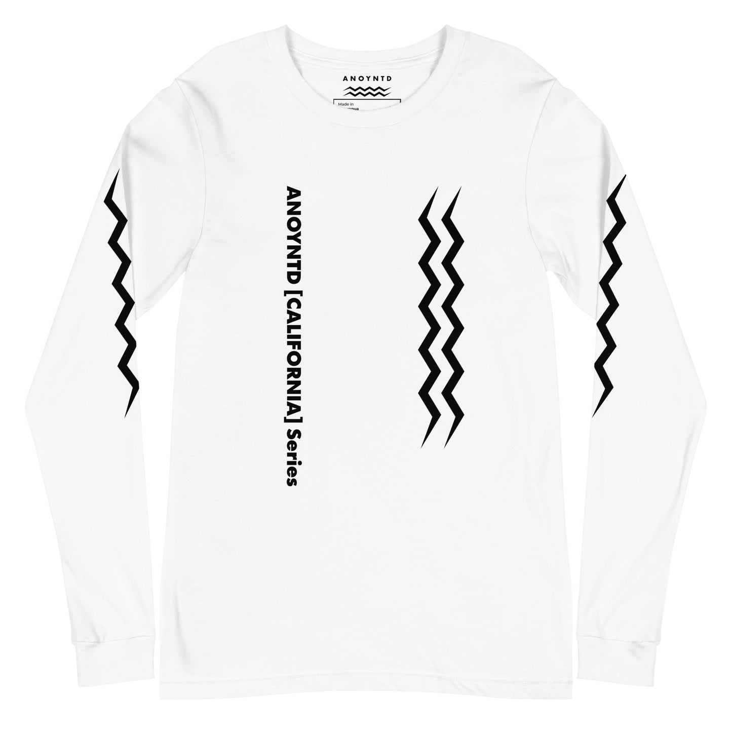 ANOYNTD [CALIFORNIA] Series Unisex Long Sleeve Tee