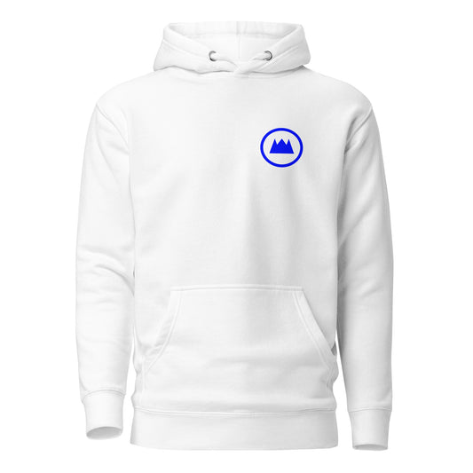 MOUNT CROWN Little Halo (Blu) Unisex Hoodie