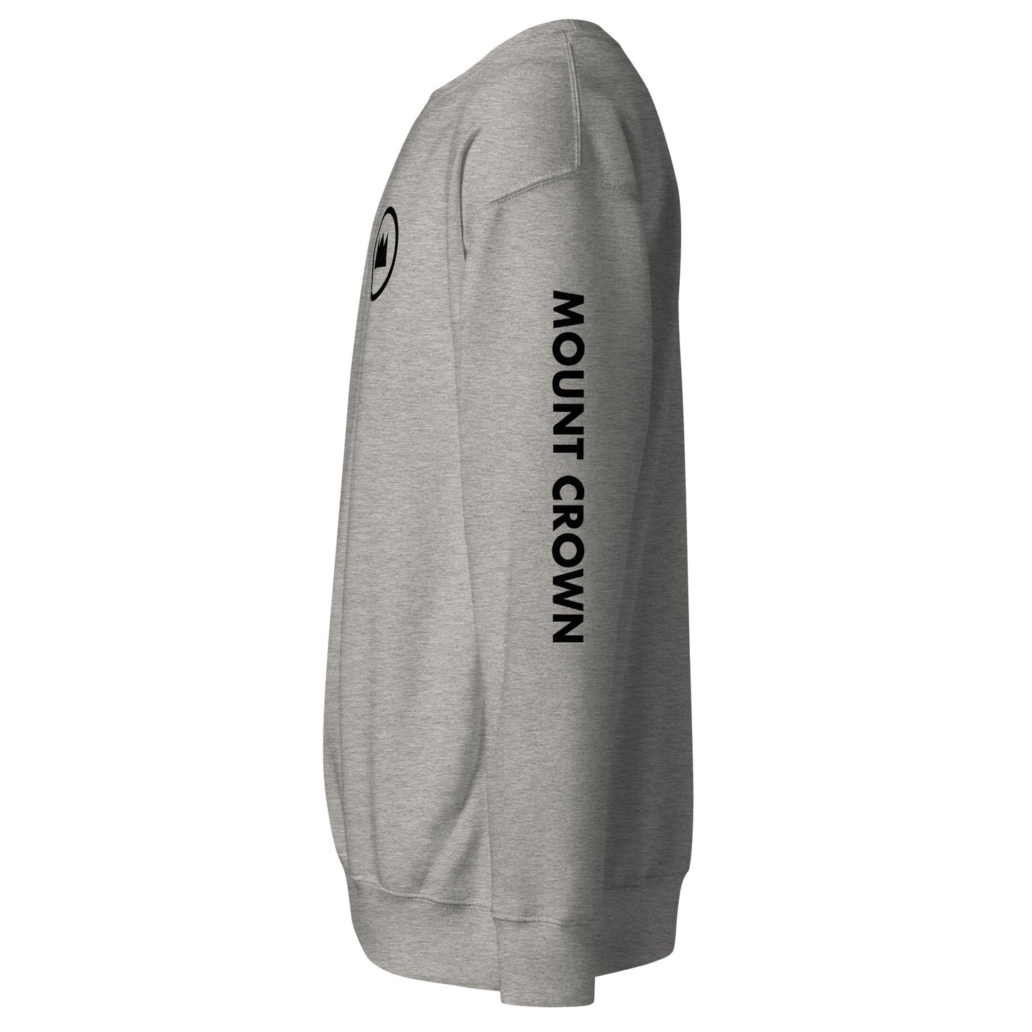 MOUNT CROWN Little Halo (Blk) Unisex Premium Sweatshirt