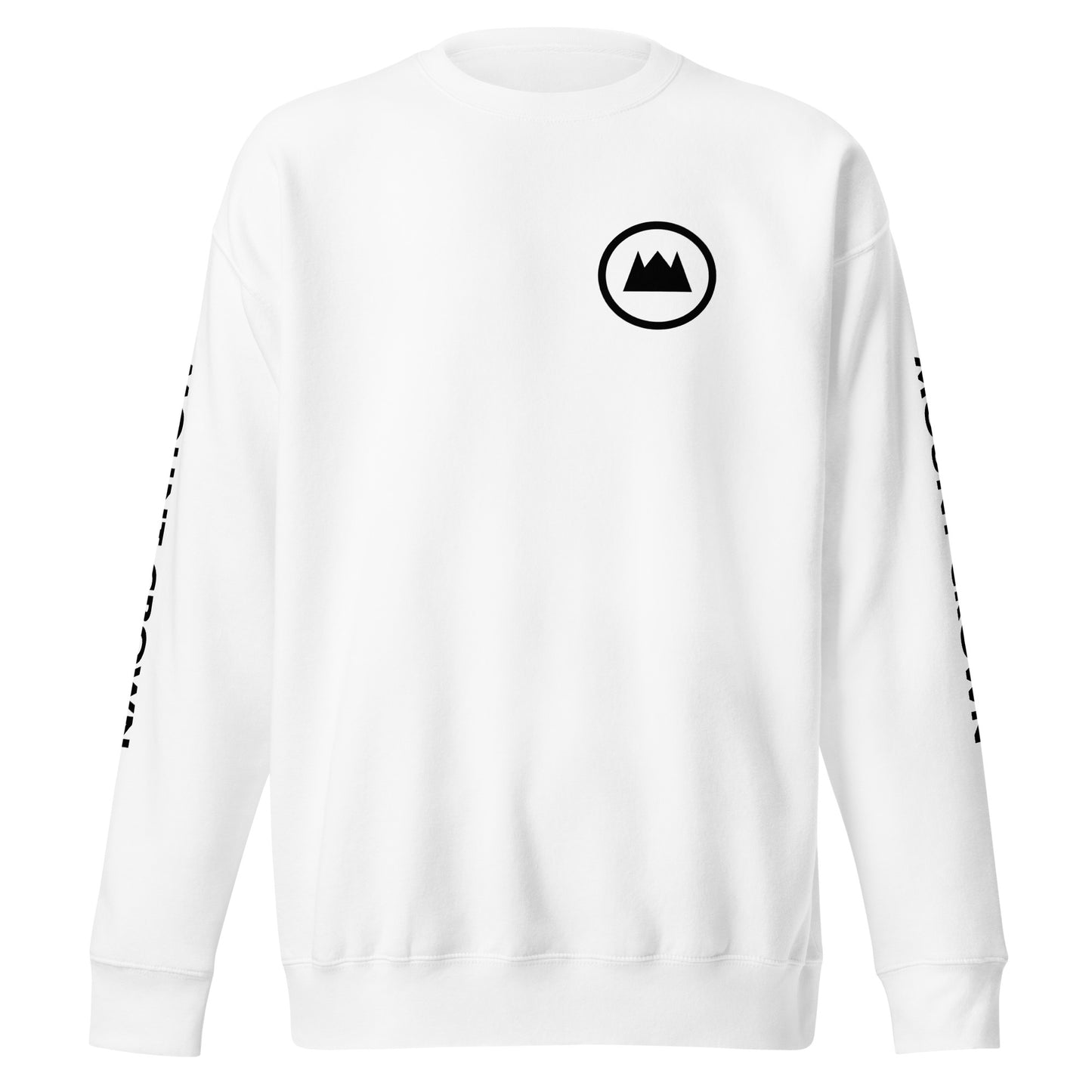 MOUNT CROWN Little Halo (Blk) Unisex Premium Sweatshirt