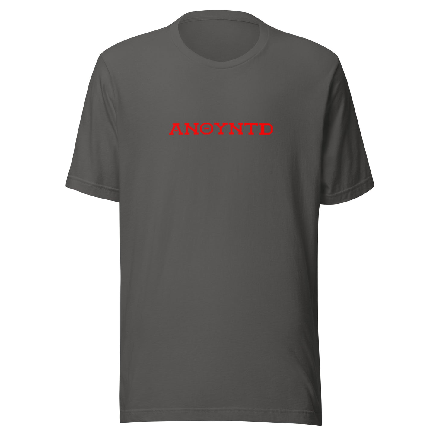 ANOYNTD Letterman (R) Unisex t-shirt