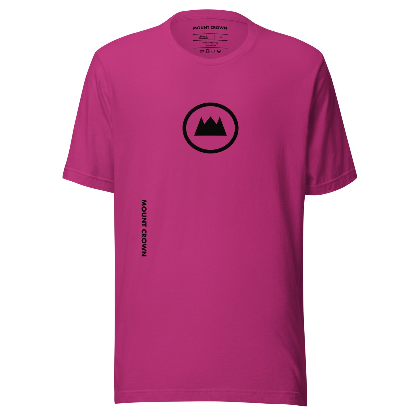 MOUNT CROWN (Blk) Unisex T-shirt