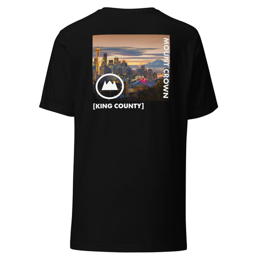 MOUNT CROWN [SEATTLE] Series Unisex T-shirt
