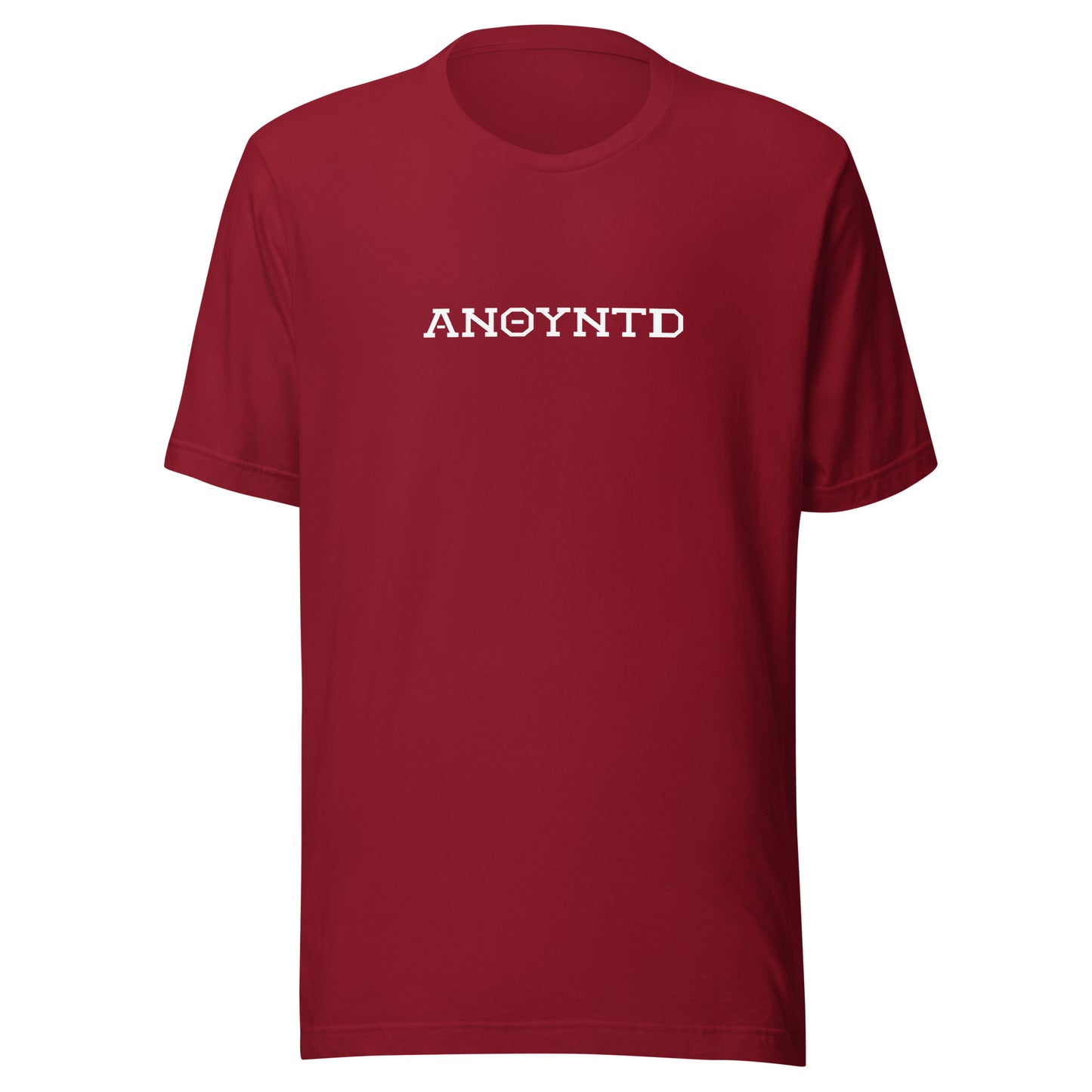 ANOYNTD Letterman (W) Unisex t-shirt