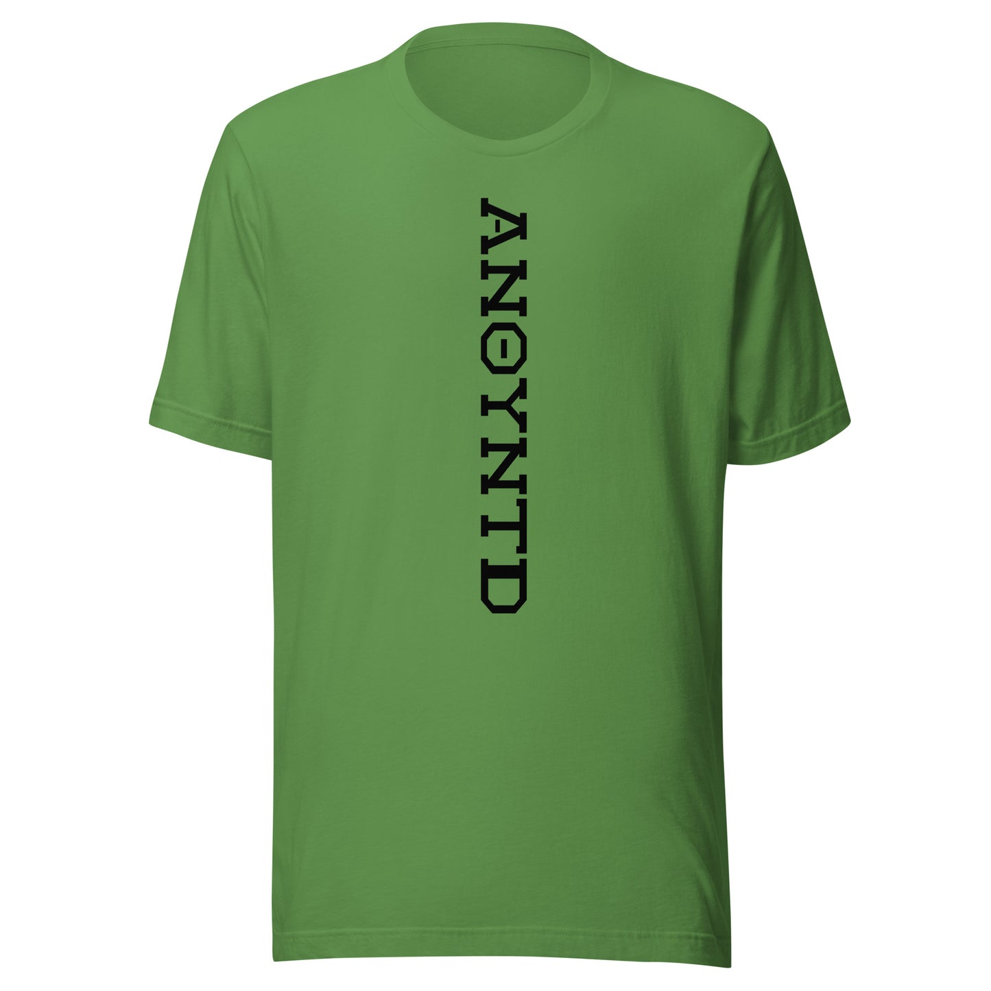 ANOYNTD Letterman (Blk) Unisex t-shirt
