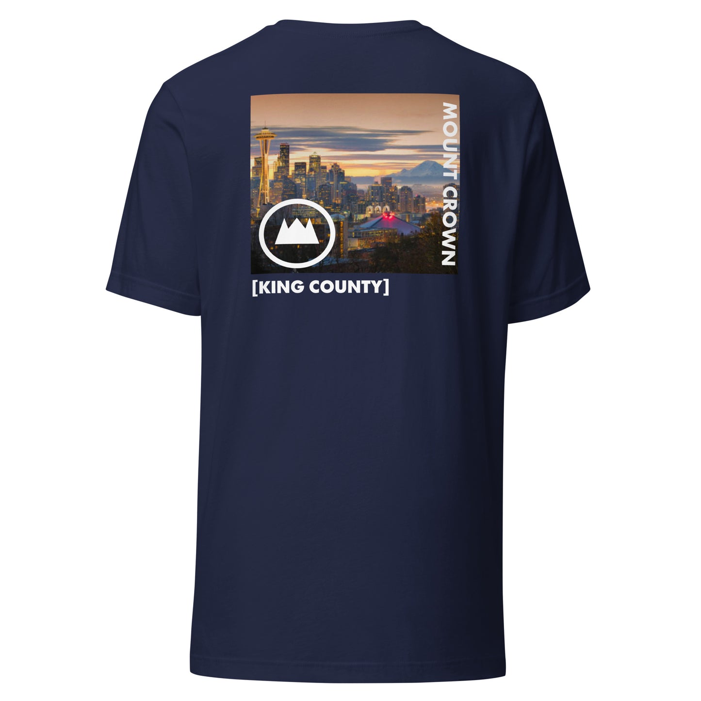 MOUNT CROWN [SEATTLE] Series Unisex T-shirt