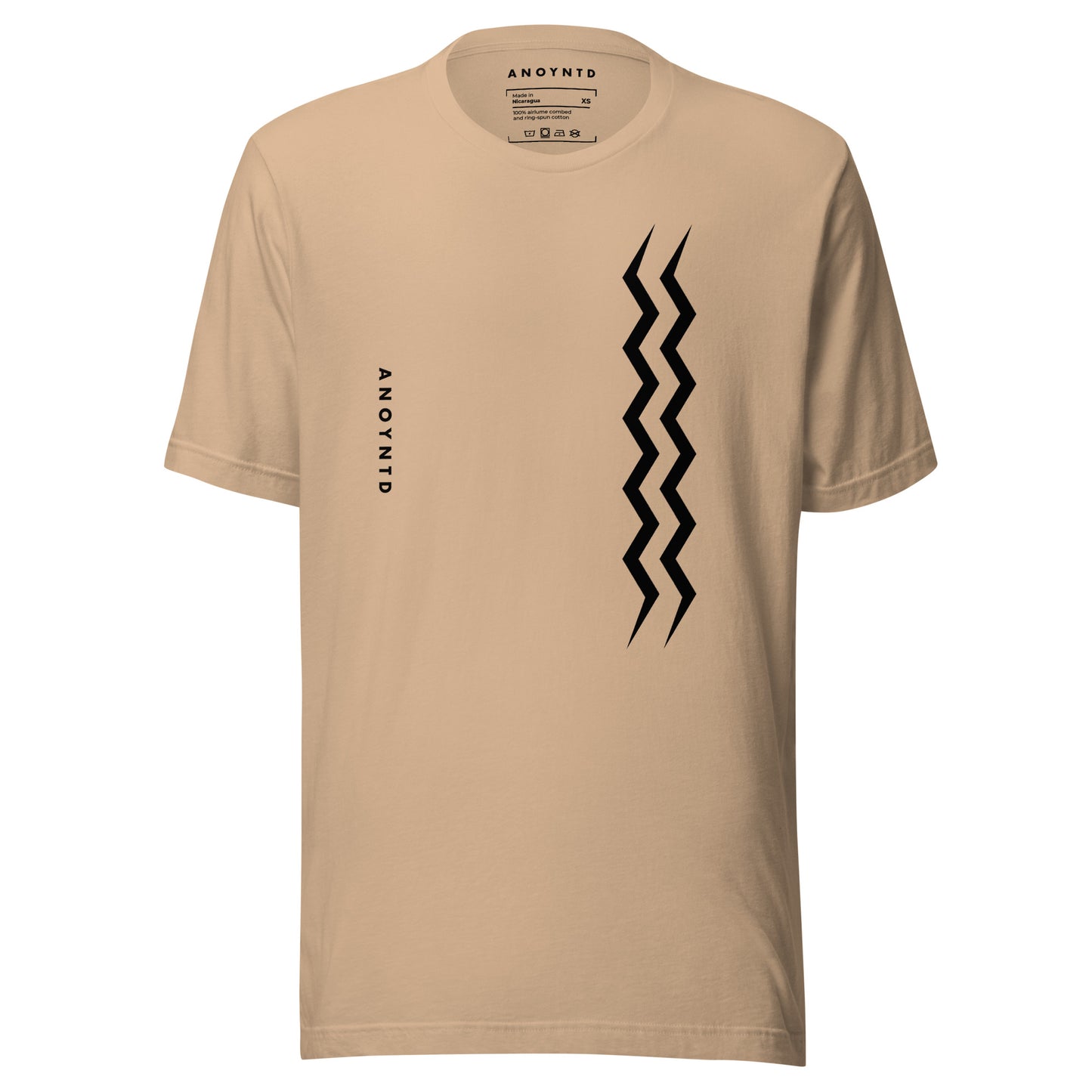 ANOYNTD Vertical Series (Blk) Unisex t-shirt