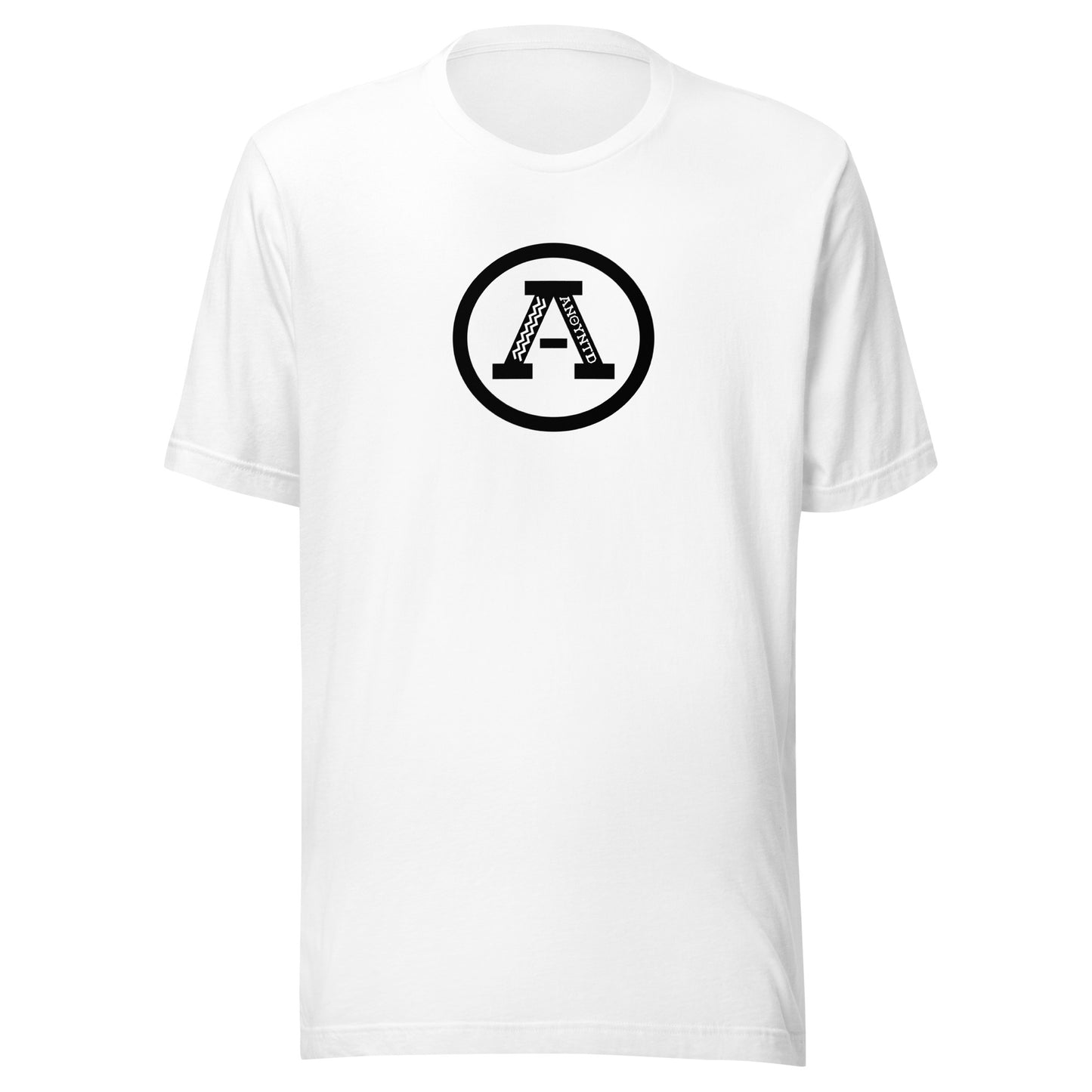 ANOYNTD Letterman (Blk) Unisex t-shirt