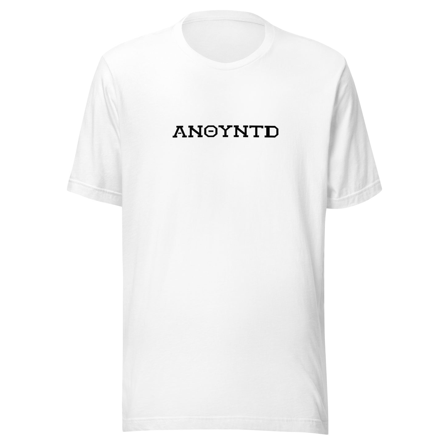 ANOYNTD Letterman (Blk) Unisex T-shirt