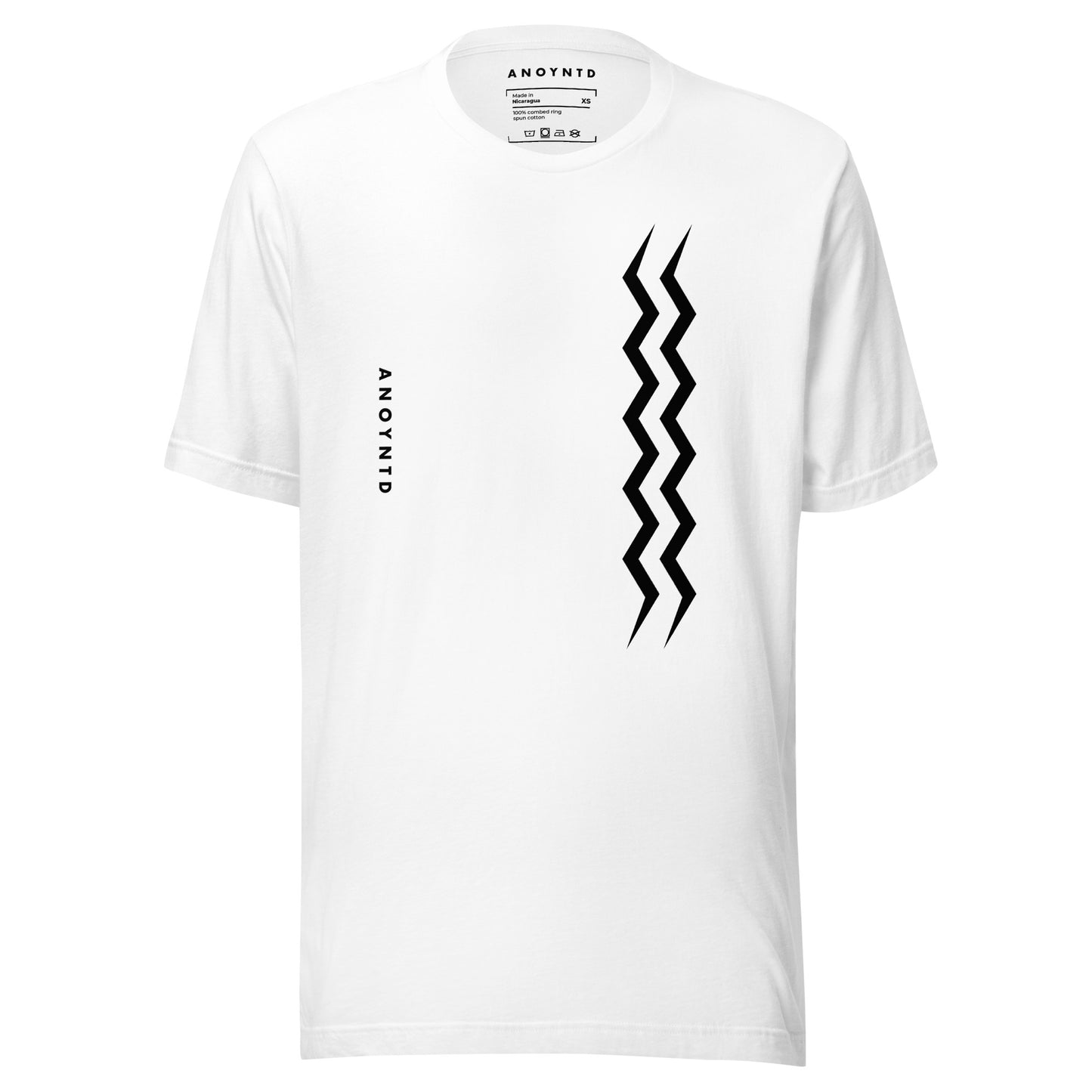 ANOYNTD Vertical Series (Blk) Unisex t-shirt