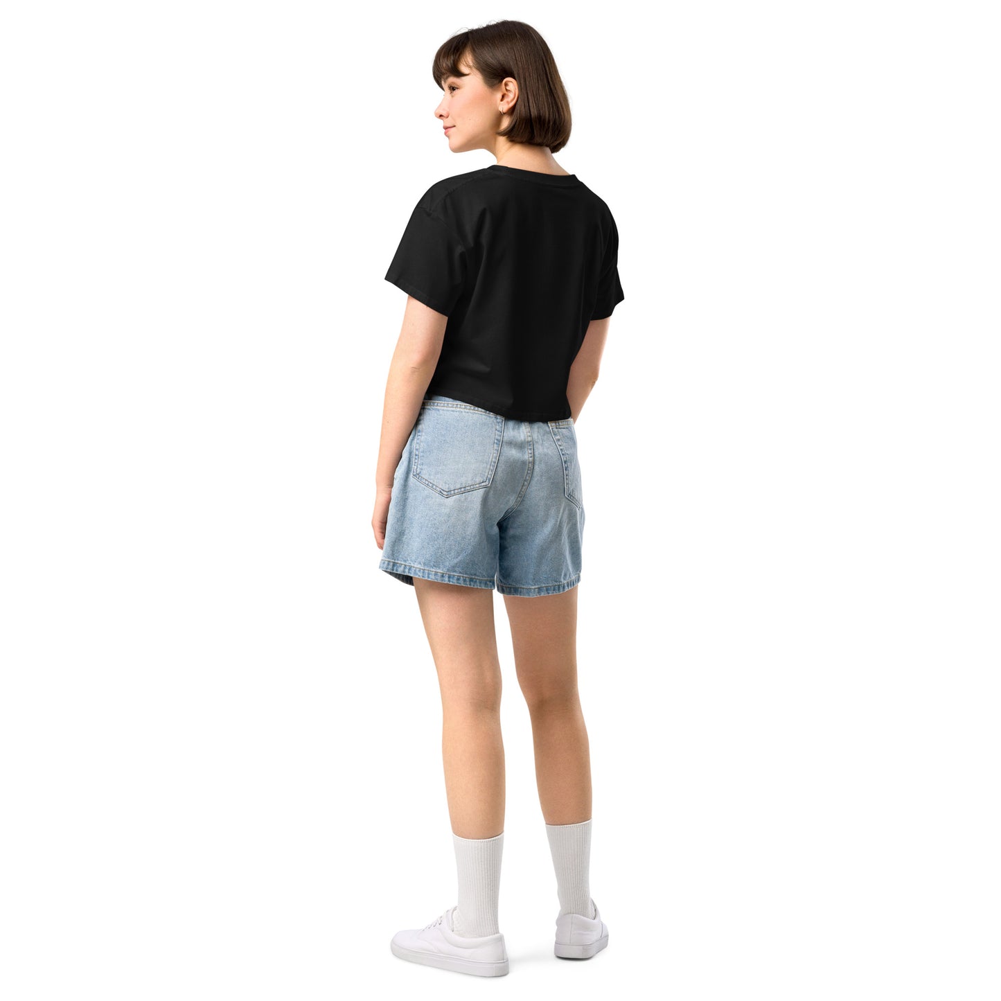 ANOYNTD [LETTERMAN] Series Women’s Crop Top