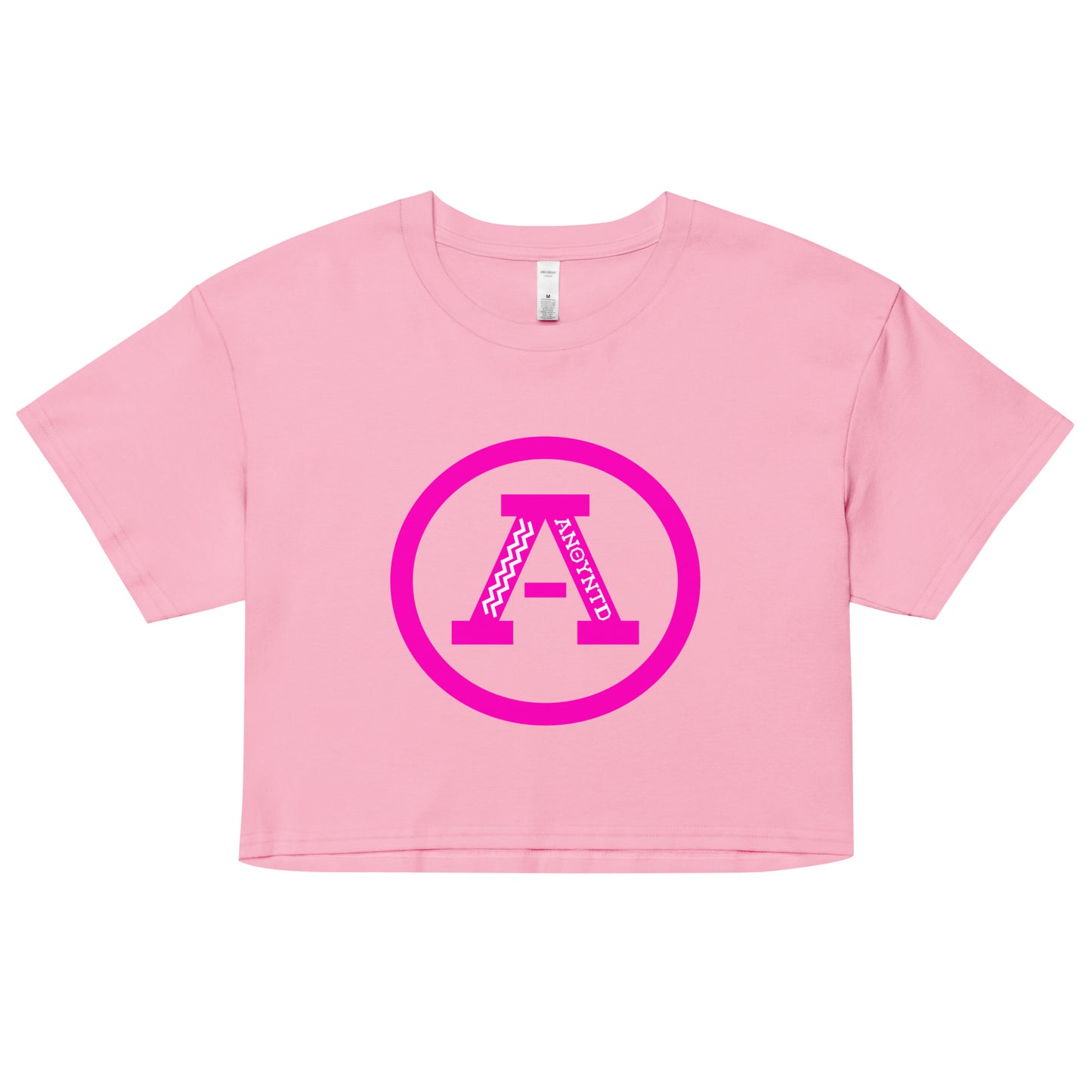 ANOYNTD [LETTERMAN] Series (Pi) Women’s Crop Top