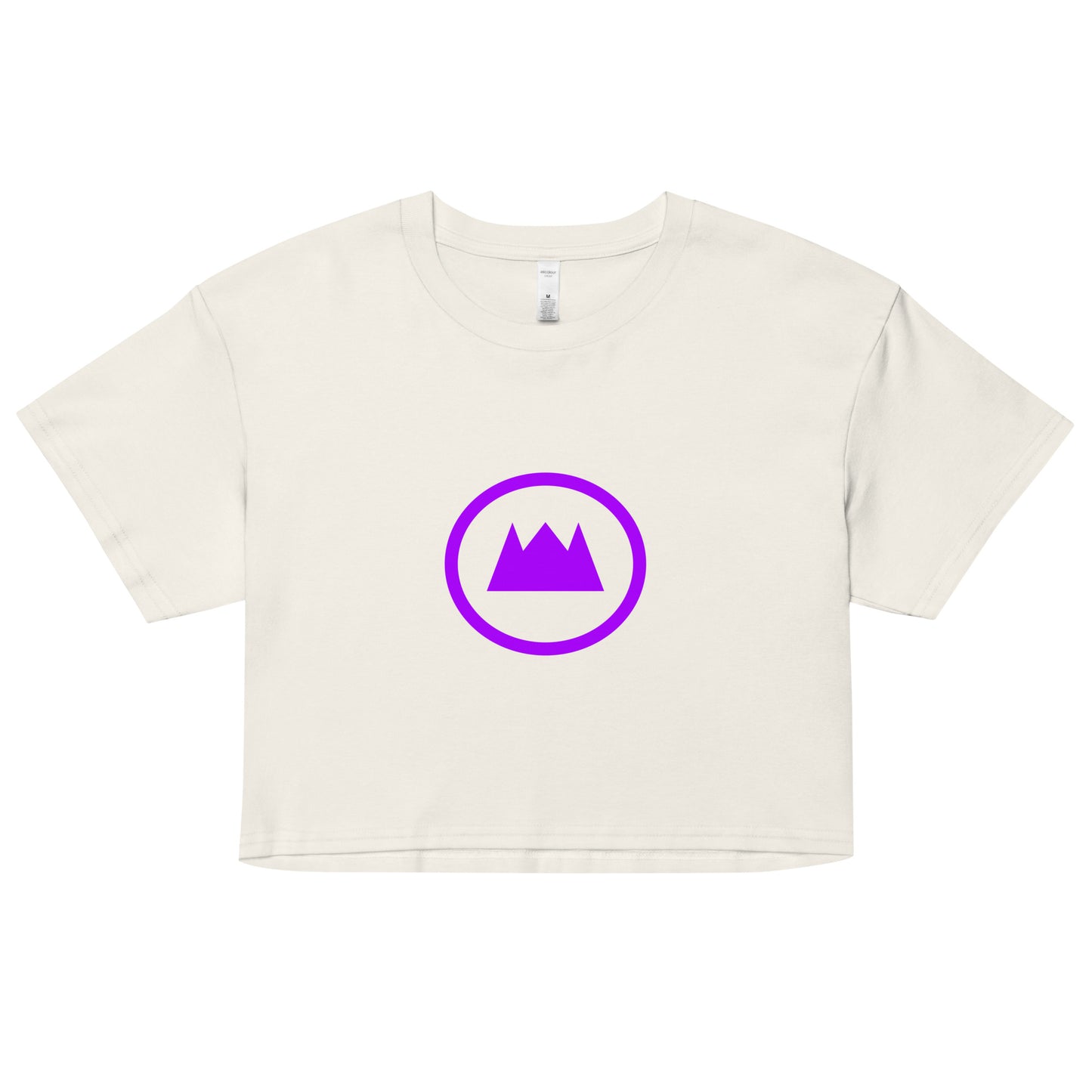 MOUNT CROWN Halo (Pur) Women’s crop top