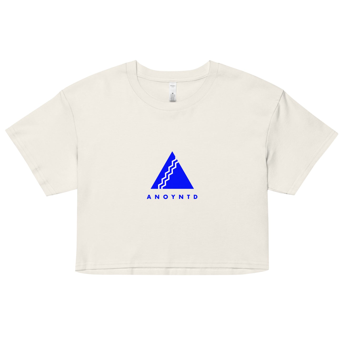 ANOYNTD Pyramid Series (Bl) Women’s crop top