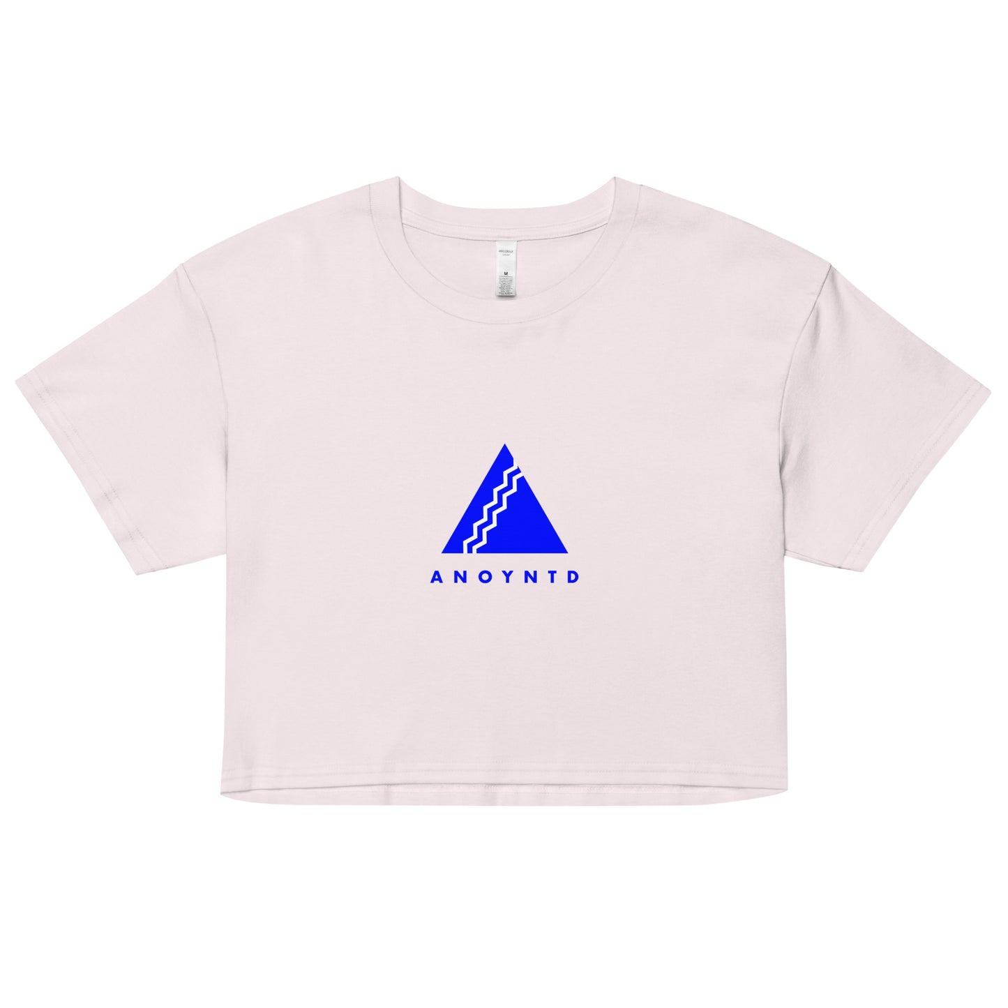 ANOYNTD Pyramid Series (Bl) Women’s crop top