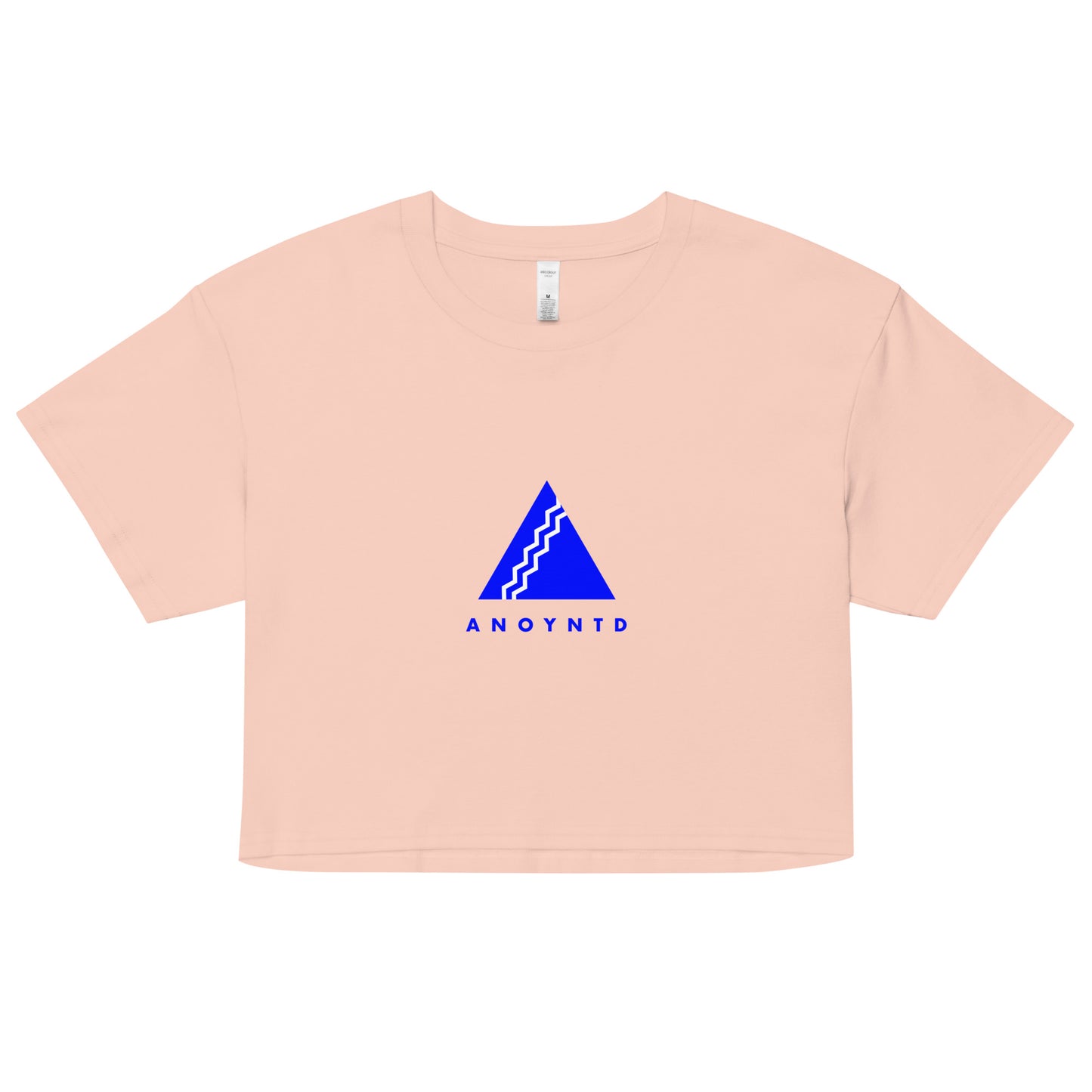 ANOYNTD Pyramid Series (Bl) Women’s crop top