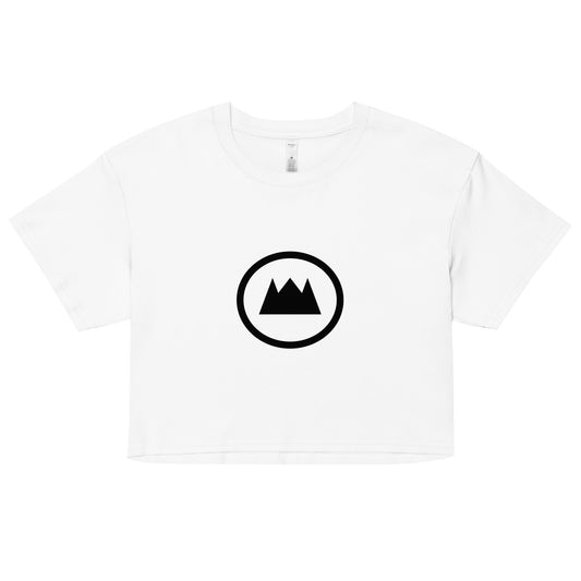 MOUNT CROWN Halo (Blk) Women’s crop top