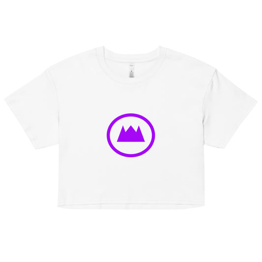 MOUNT CROWN Halo (Pur) Women’s crop top