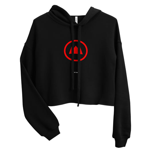 MOUNT CROWN Halo (R) Crop Hoodie