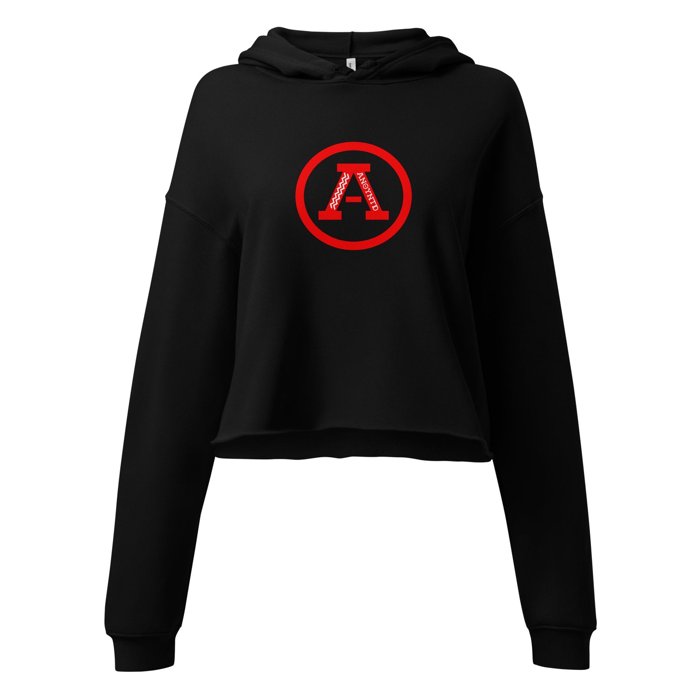 ANOYNTD Letterman (R) Crop Hoodie