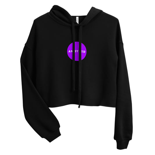 ANOYNTD Sun Series (Pur) Crop Hoodie