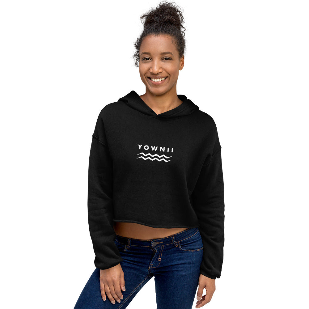 YOWNII Crop Hoodie