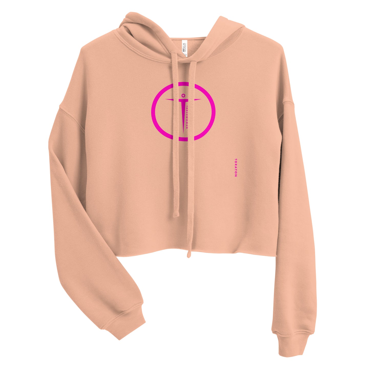 TORAYON Halo (Pi) Crop Hoodie