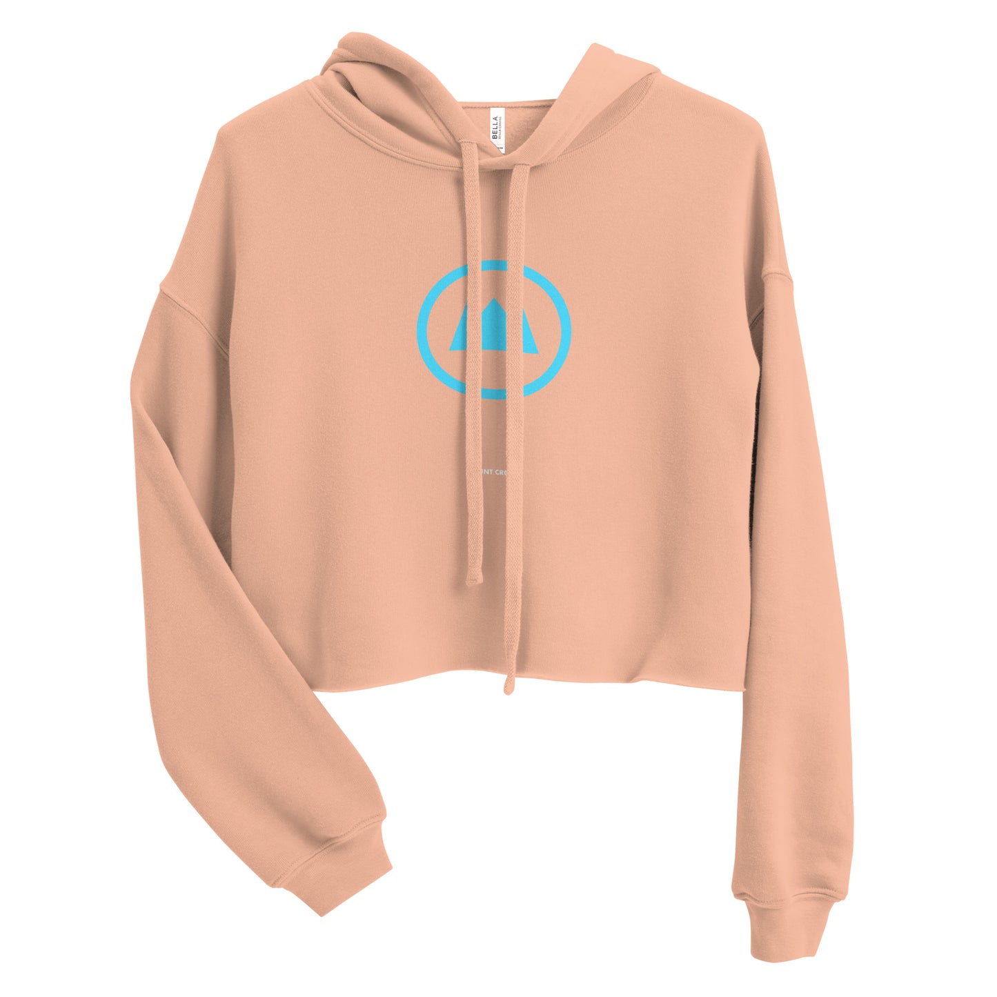 MOUNT CROWN Halo (BB) Crop Hoodie