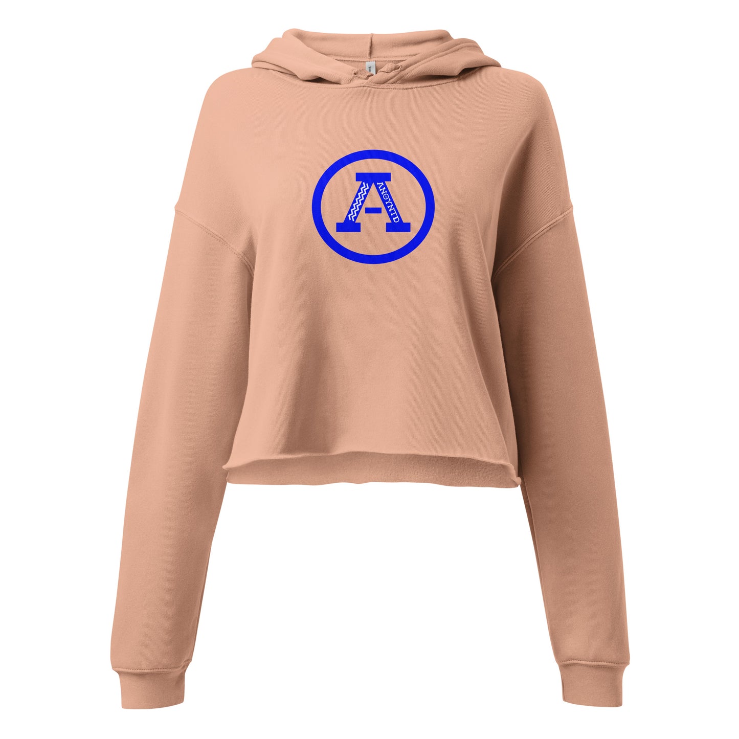 ANOYNTD Letterman (Bl) Crop Hoodie