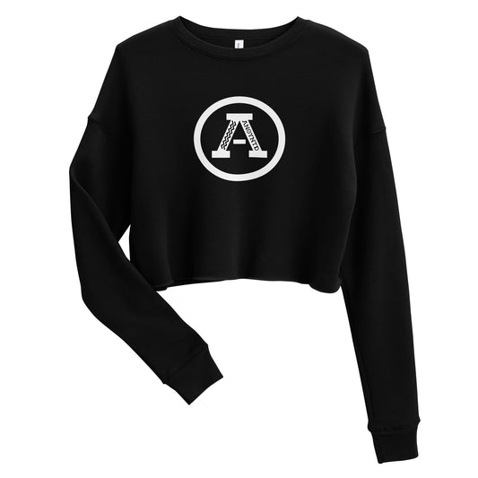 ANOYNTD Letterman (W) Crop Sweatshirt