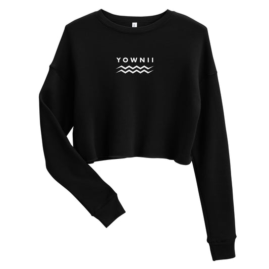 YOWNII Crop Sweatshirt