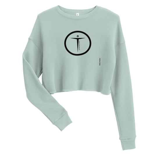 TORAYON Halo (Blk) Crop Sweatshirt