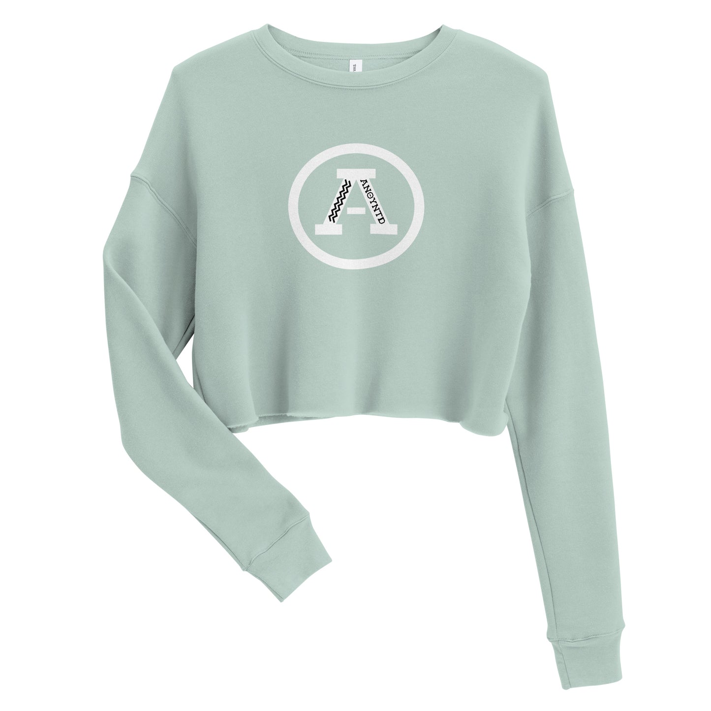 ANOYNTD Letterman (W) Crop Sweatshirt