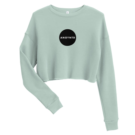 ANOYNTD Sun Series (Blk) Crop Sweatshirt