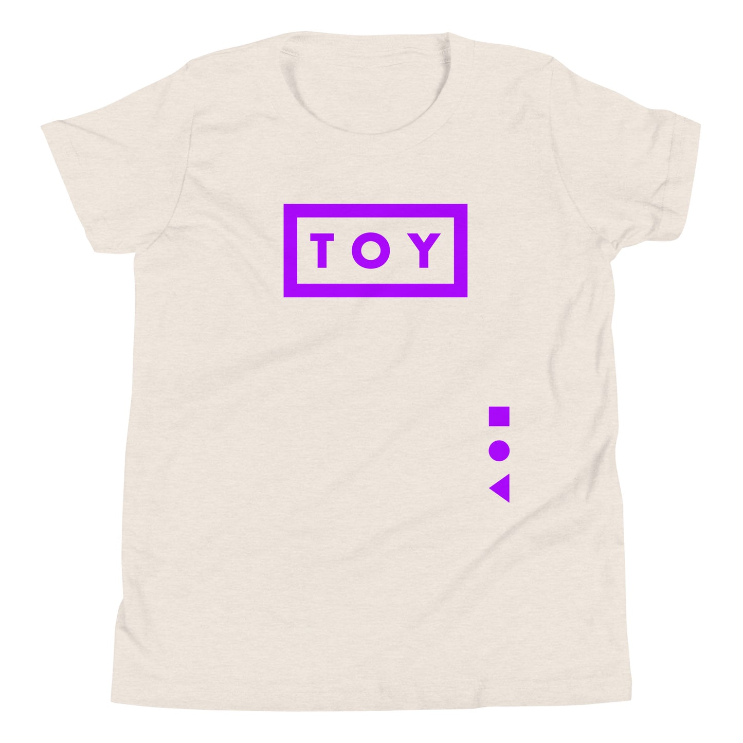 TOY [BOX] Series (Pur) Youth Short Sleeve T-Shirt