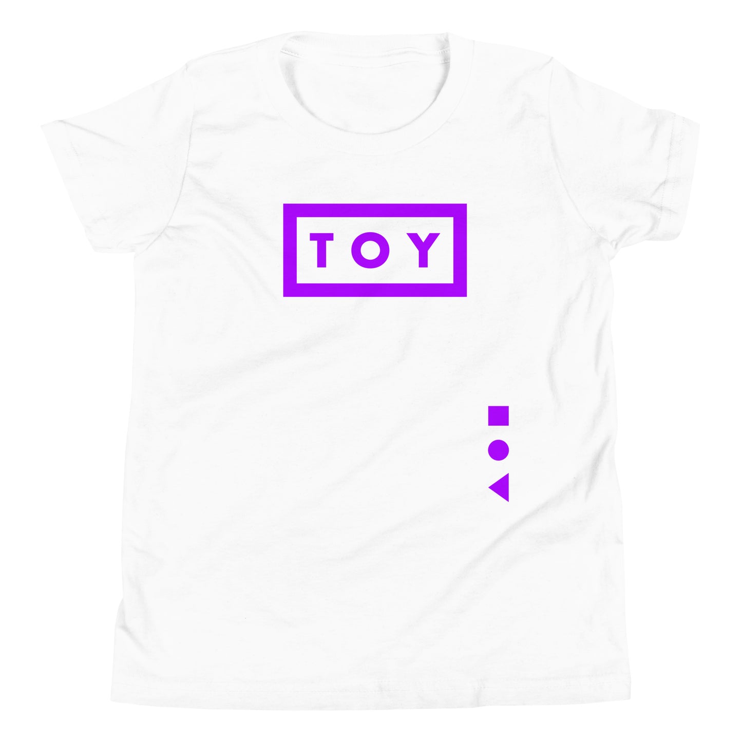 TOY [BOX] Series (Pur) Youth Short Sleeve T-Shirt