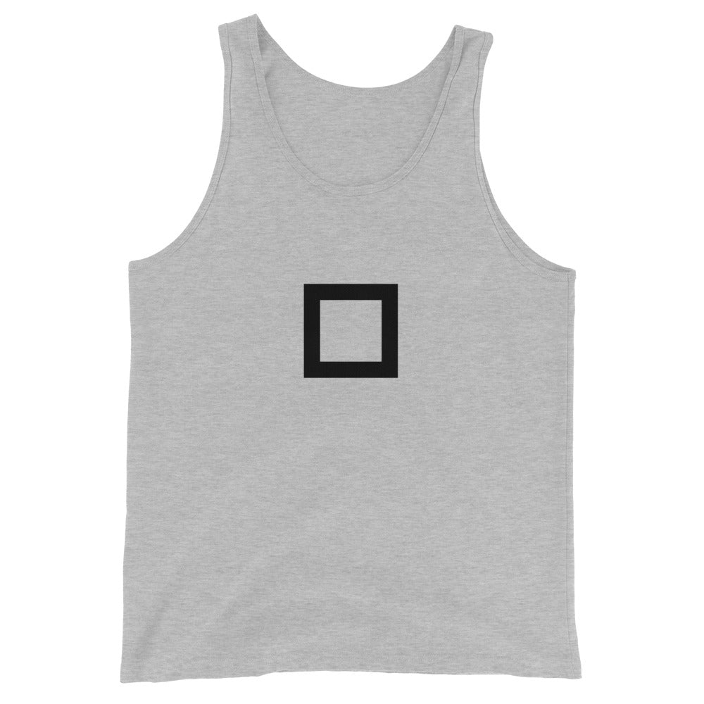 Square (Blk) Tank Top