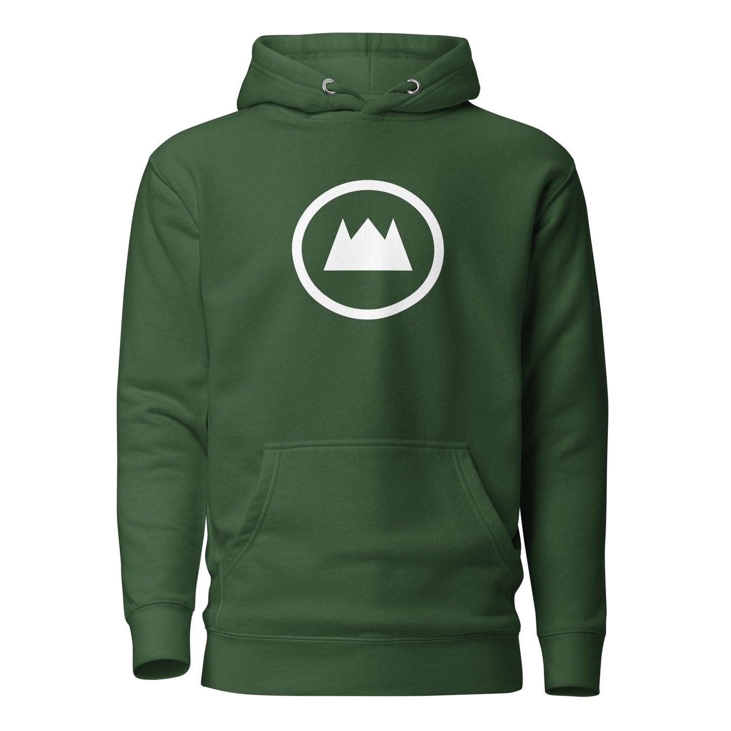 MOUNT CROWN (Wh) Hoodie